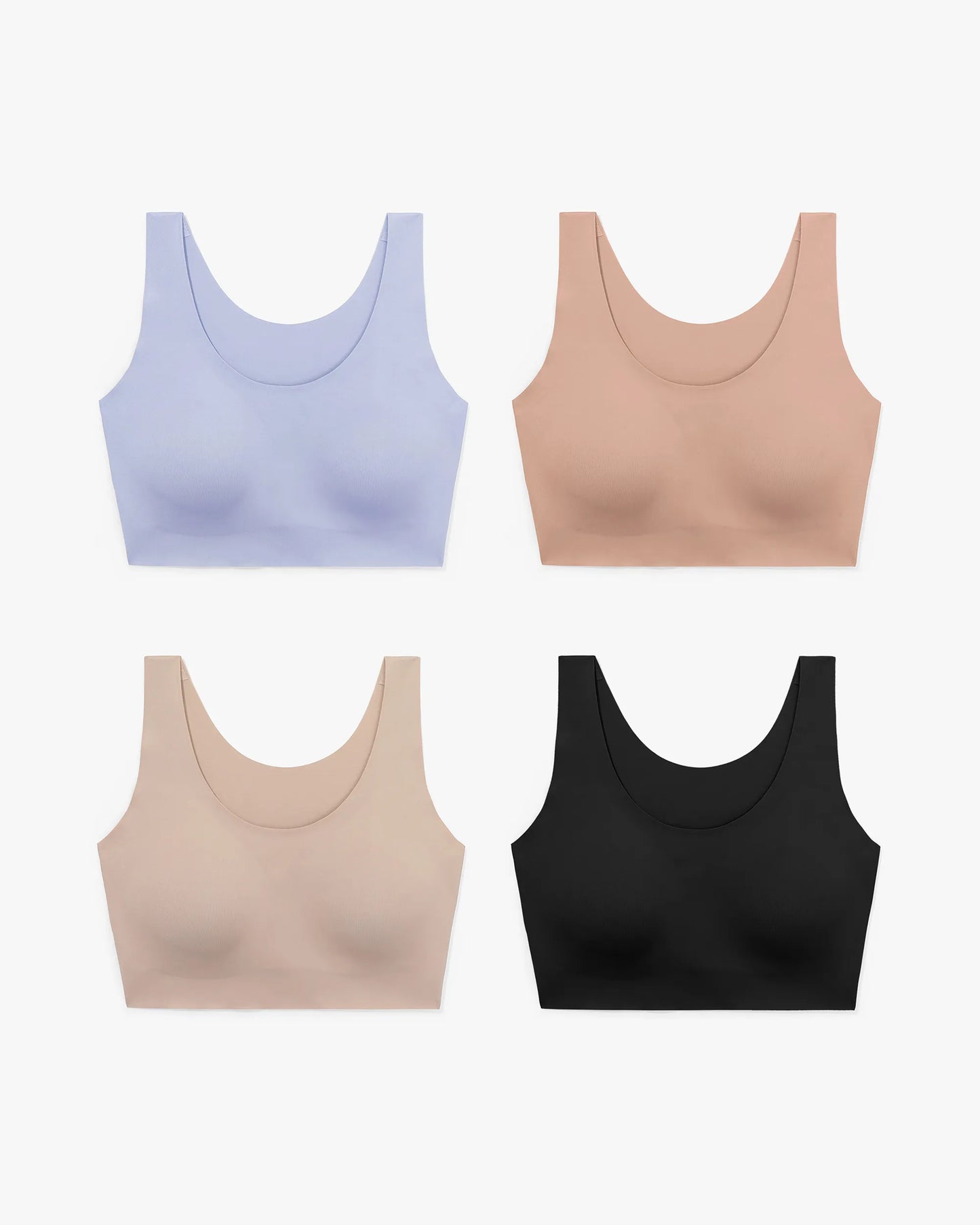 One-Size-Fits-Most Classic Wireless Silk Bra