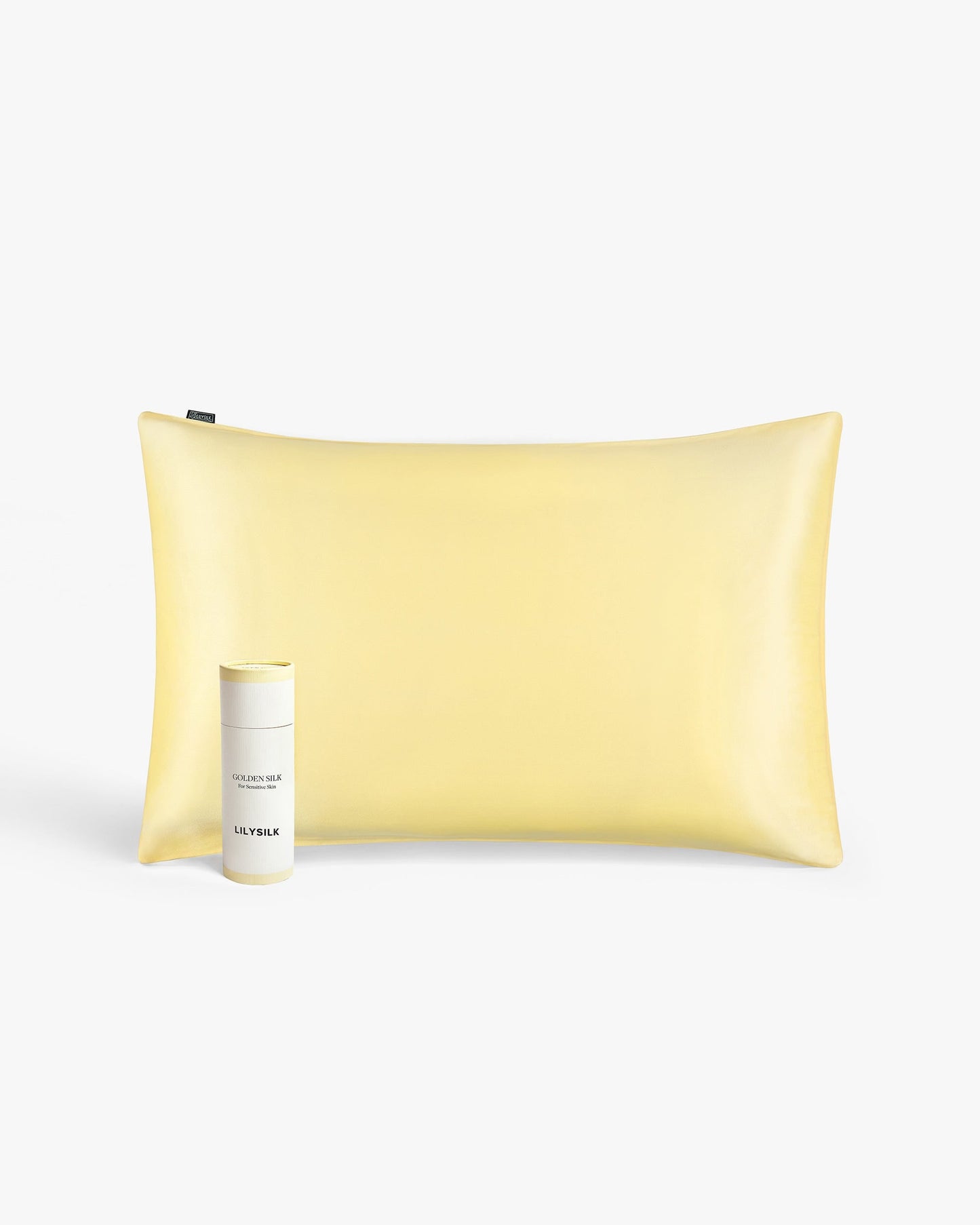 LILYÁUREA™ Non-Colorants Golden Silk Pillowcase